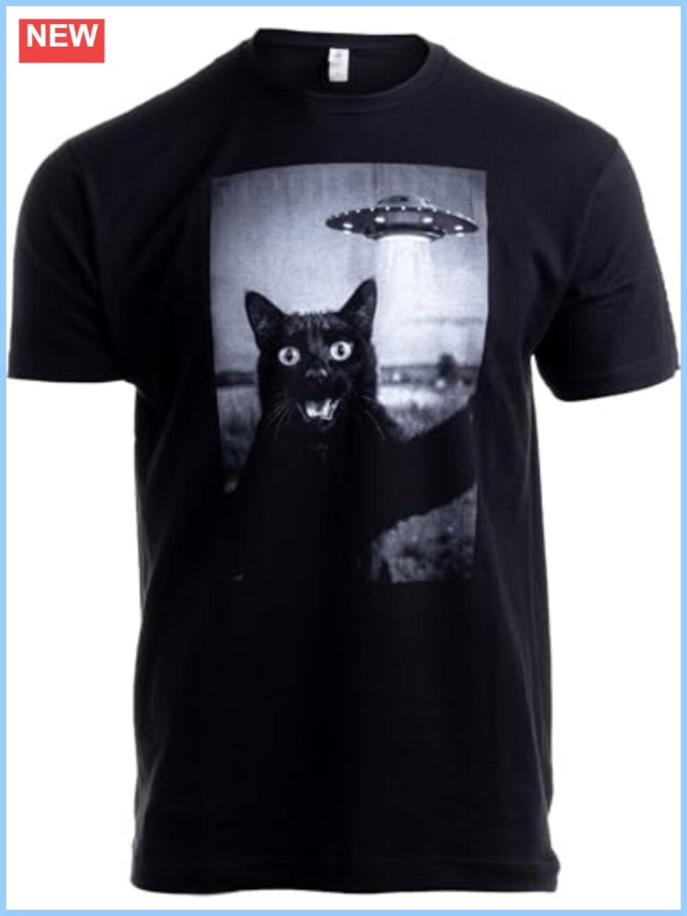 Funny Cat Shirt - Novelty Kitten Meme Tee for Men, Women, Kids, Casual Crew